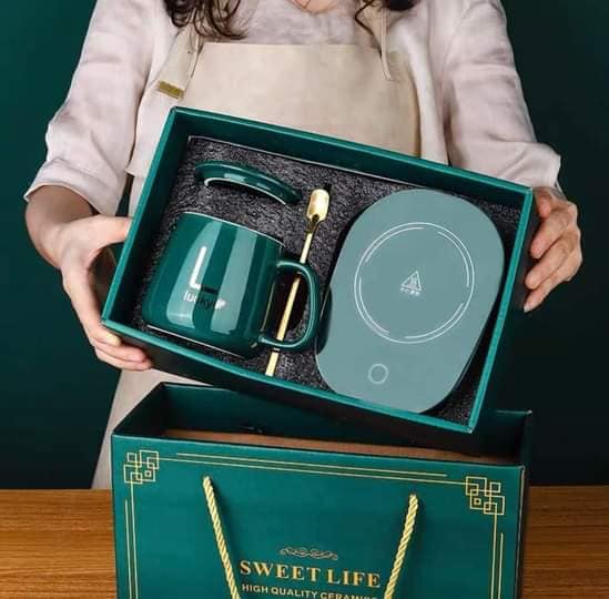 ☕🥤TAZA CON CALENTADOR ELECTRICO☕🥤