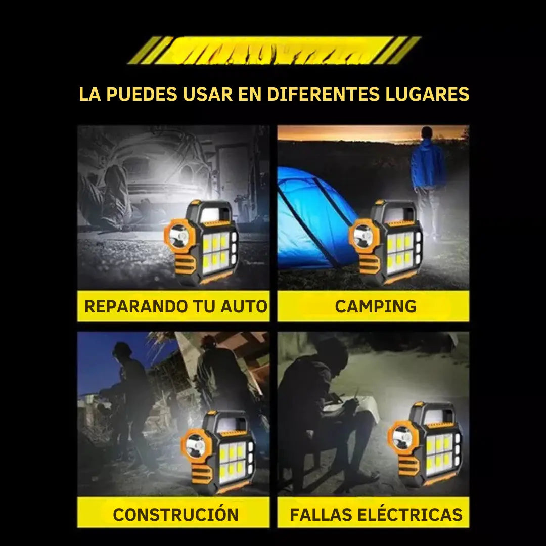 LINTERNA DE MANO MULTIFUNCIONAL