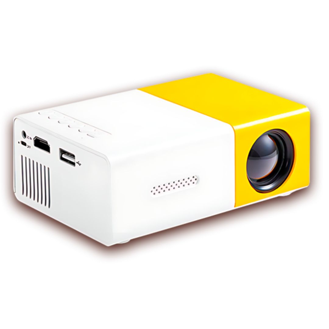 1 Unidad: Mini Proyector Portátil