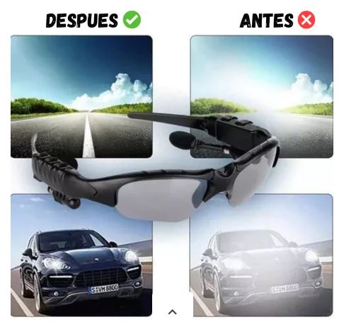 LENTES CON BLUETOOTH