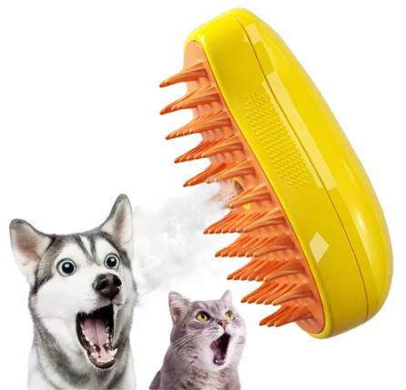 🐕🐱CEPILLO PREMIUN⭐A VAPOR 3 EN 1🐕🐱