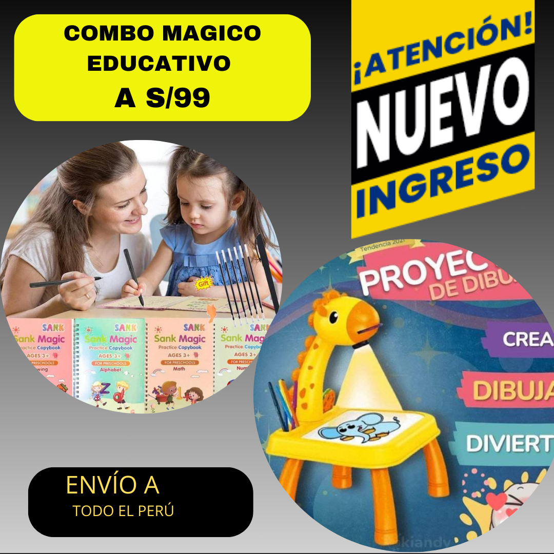 4 LIBROS MAGICOS + LAPICERO GRATIS