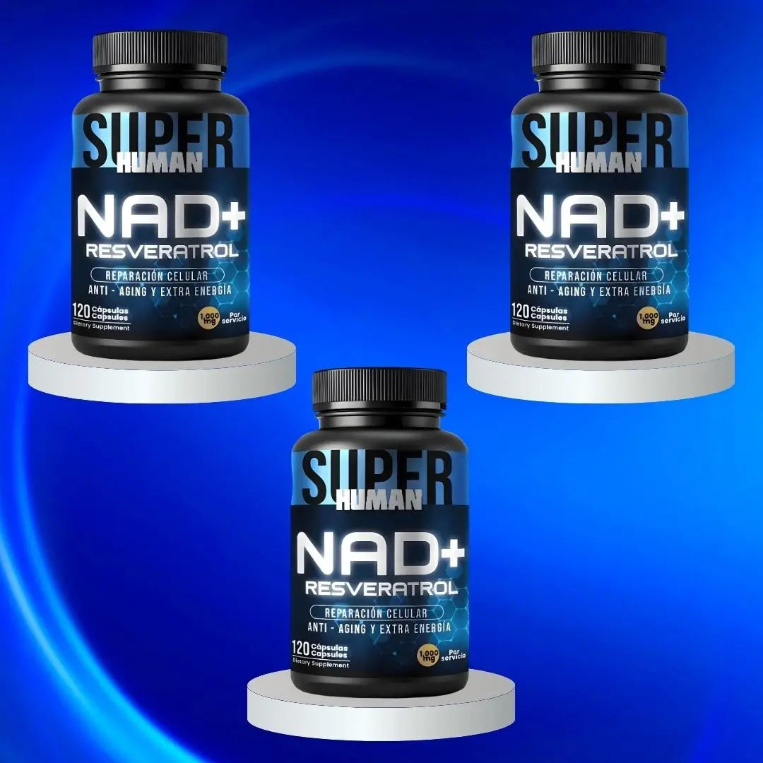 NAD+ Resveratrol x 3 unds