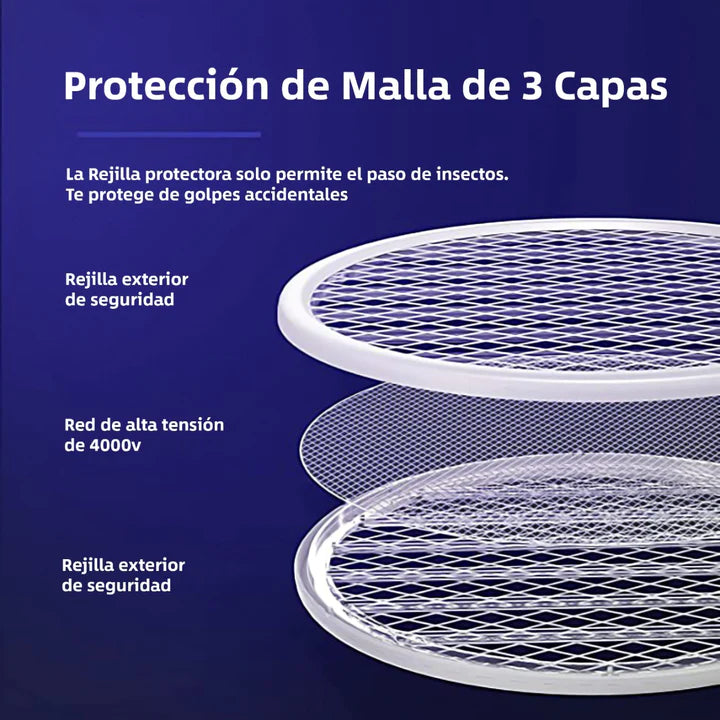 Raqueta Eléctrica Mata Insectos