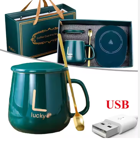 ☕🥤TAZA CON CALENTADOR ELECTRICO☕🥤