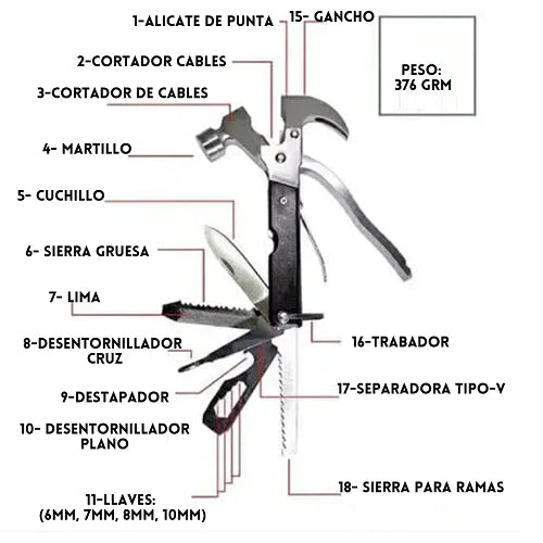 MARTILLO MULTIFUNCIONAL