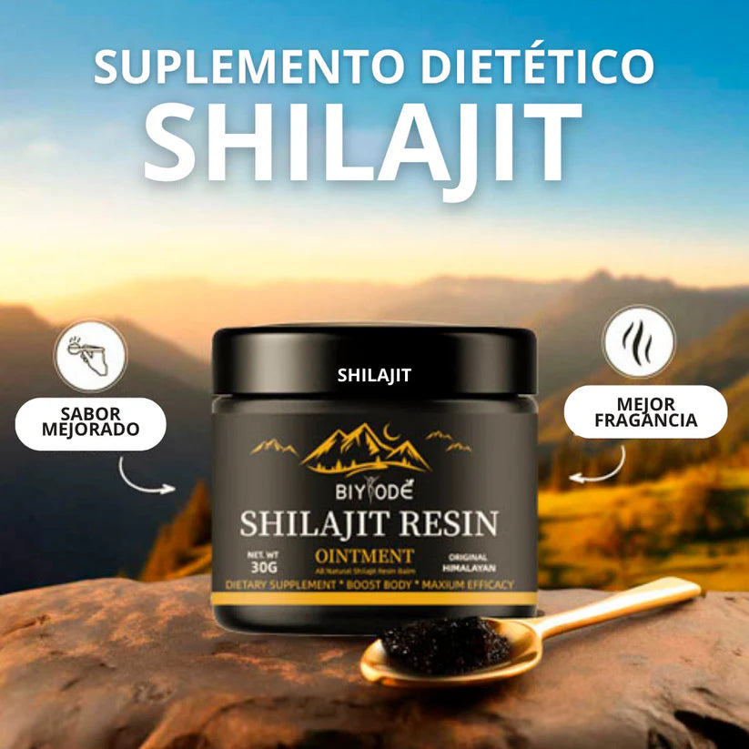 Shilajit 100% Puro Fuente de Energía Vital del Himalaya