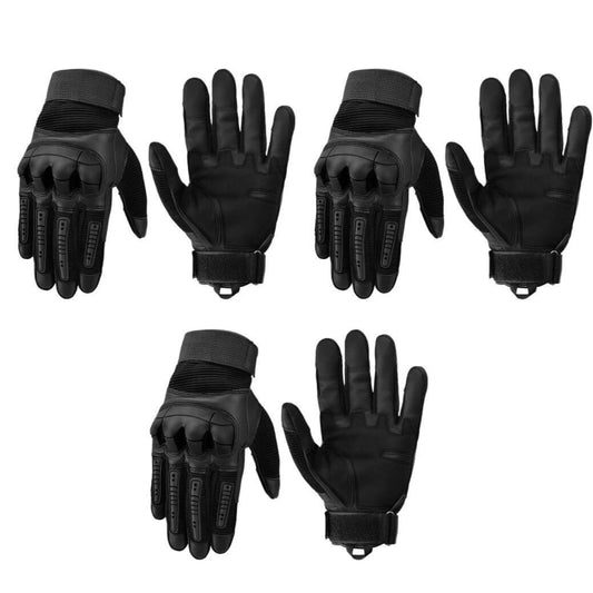 3 pares de guantes tácticos
