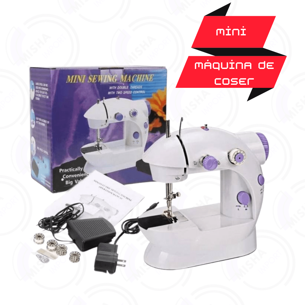 MINI MÁQUINA DE COSER PORTATIL LP